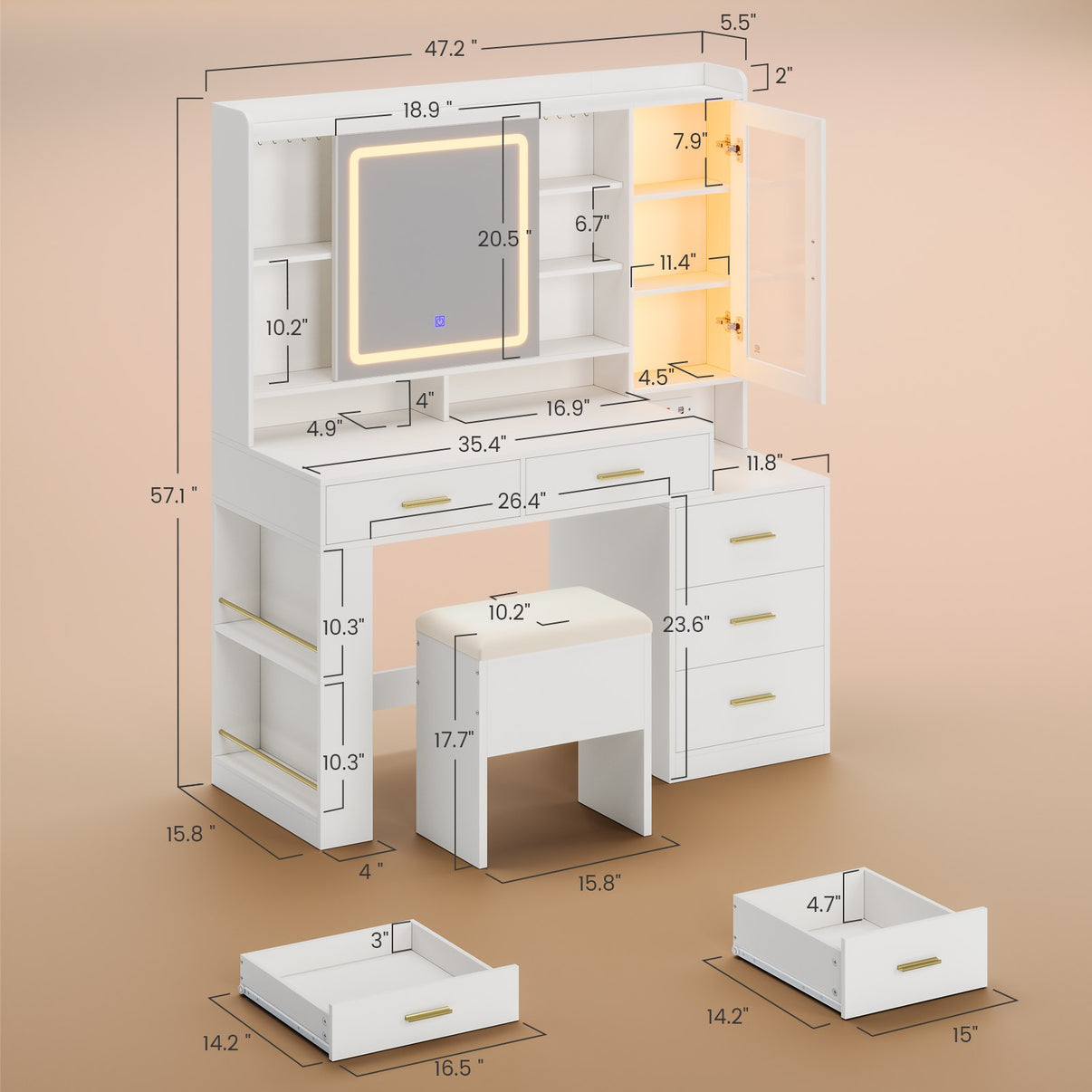 2 person desk